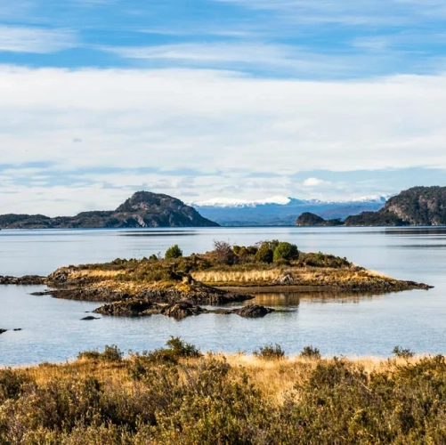 Baie de Lapataia dans le parc Tierra del Fuego