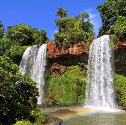 La Chute Salto dos Hermanas à Iguazu