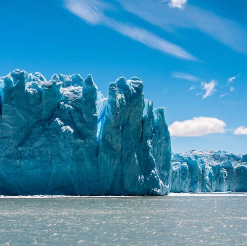La glace éthérée du Perito Moreno 