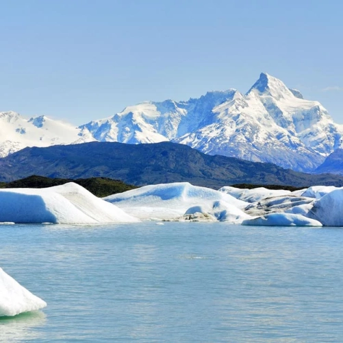 Les icebergs du Lago Argentino dans le Parc National Los Glaciares