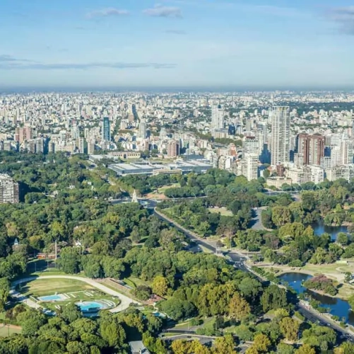 Les jardins de Palermo à Buenos Aires 