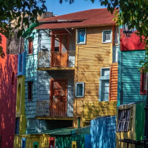 Le quartier coloré de La Boca à Buenos Aires