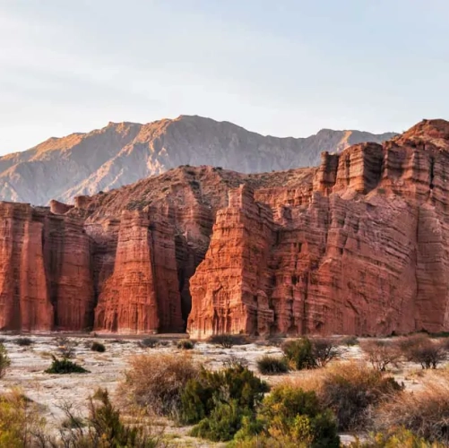 Les formations de grès rouge du Canyon de Las Conchas