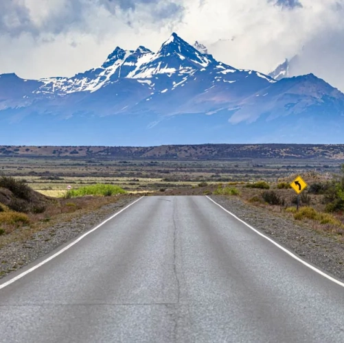 La route 11 dans la région de El Calafate 