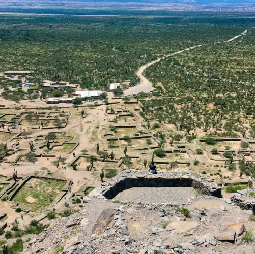 Panorama sur les ruines de Quilmes