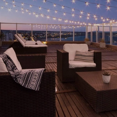 Rooftop de l'hotel Dazzler by Wyndham à Puerto Madryn en Argentine