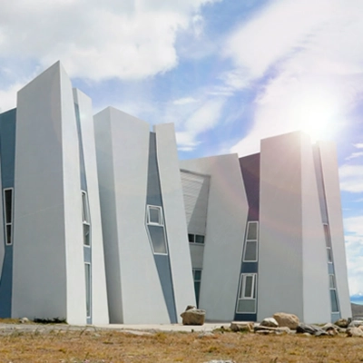 Le bâtiment du Glaciarium