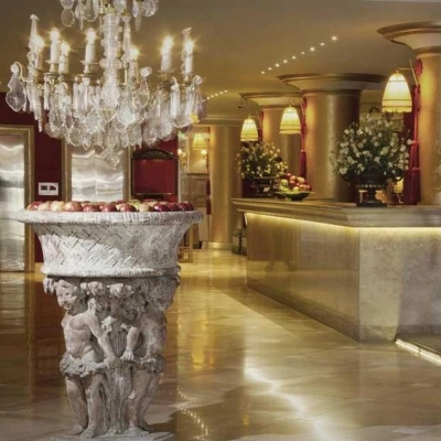 Réception de l'hotel Huentala à Mendoza en Argentine