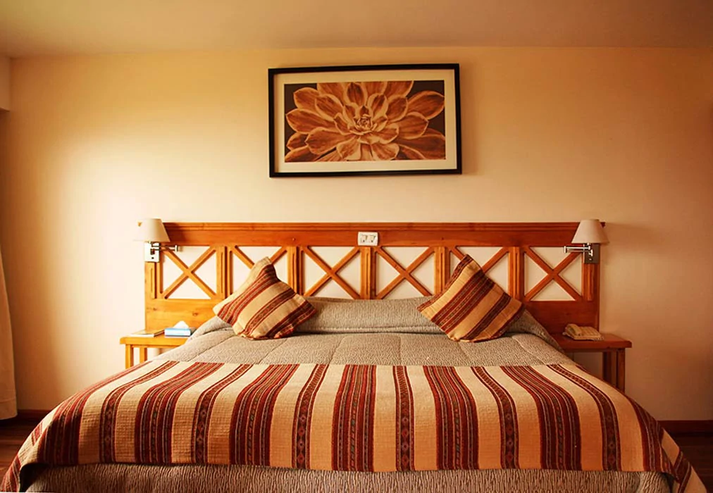 Chambre double de l’hôtel Altos à Ushuaïa en Argentine