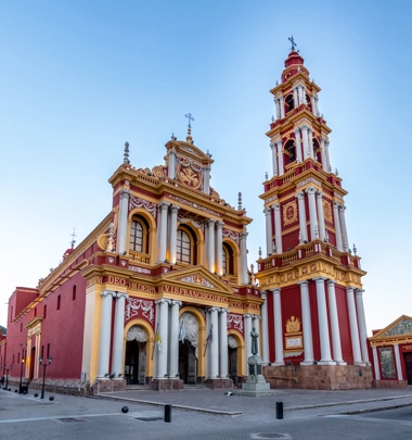 Église de San Francisco dans la ville de Salta en Argentine
