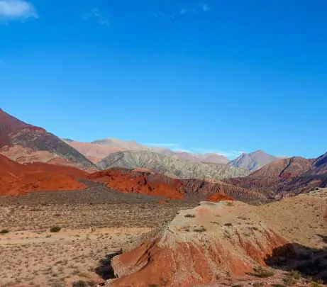 Les paysages rouges du Canyon de las Conchas