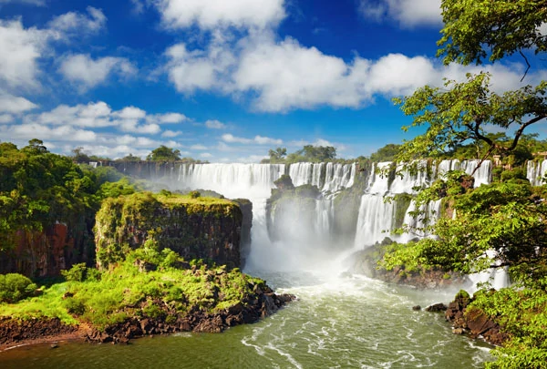 Les chutes d'Iguazu vues du côté Argentin