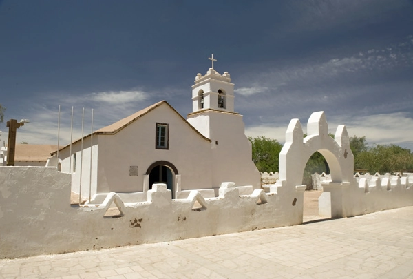 Eglise de San Pedro de Atacama au Chili