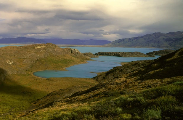Paysage du lago argentino 