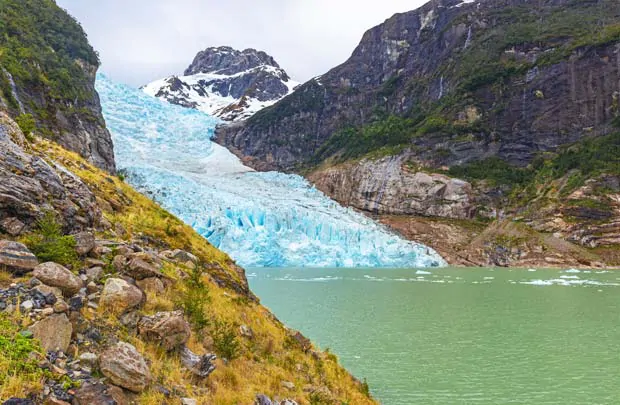 Le parc National Bernardo O'Higgins et son glacier Serrano au Chili