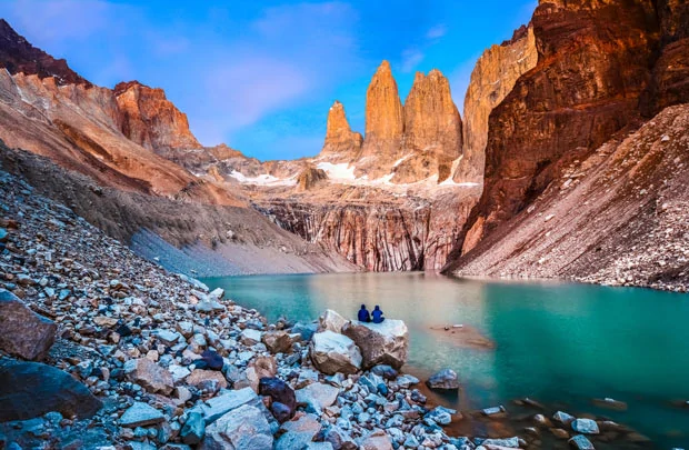 Les 3 torres du Parc National Torres del Paine en Patagonie chilienne