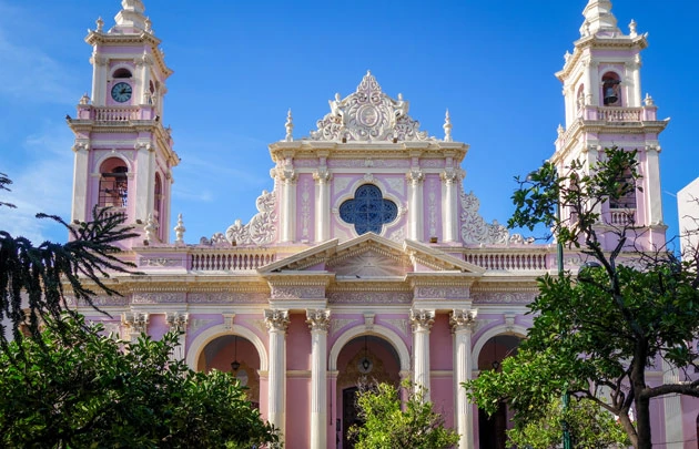 Cathédrale de la Vierge à Salta en Argentine