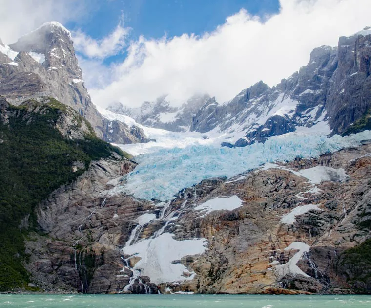 Le glacier Balmaceda du Parc National Bernardo O'Higgins 