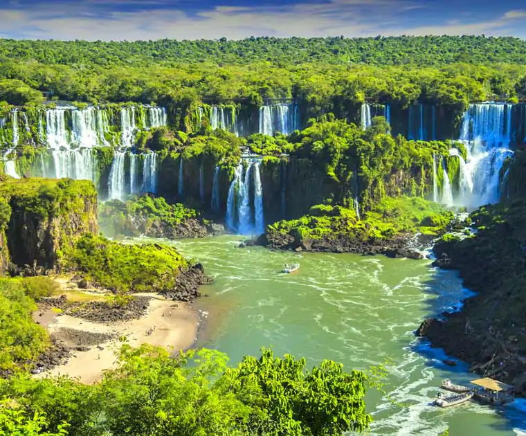 Les Chutes d'Iguazu côté argentin