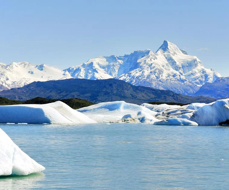 Les icebergs du Lago Argentino dans le Parc National Los Glaciares