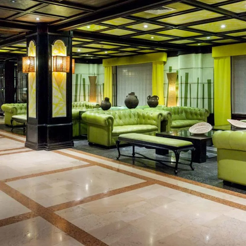 Salon de l’hotel Fundador à Santiago au Chili